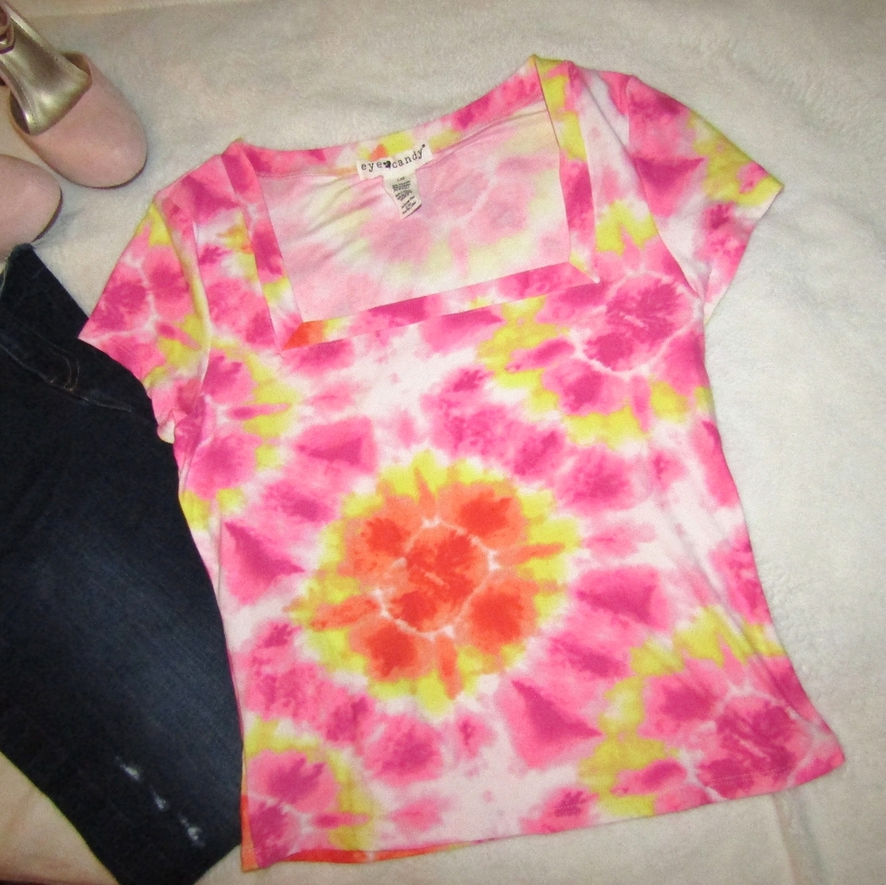 B2G1F! Eye Candy Tie Dye Shirt